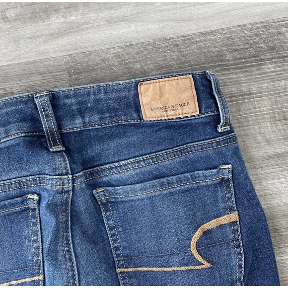 American Eagle Skinny Jeggings Jeans Sz 0 Stretch K4 - Picture 4 of 6